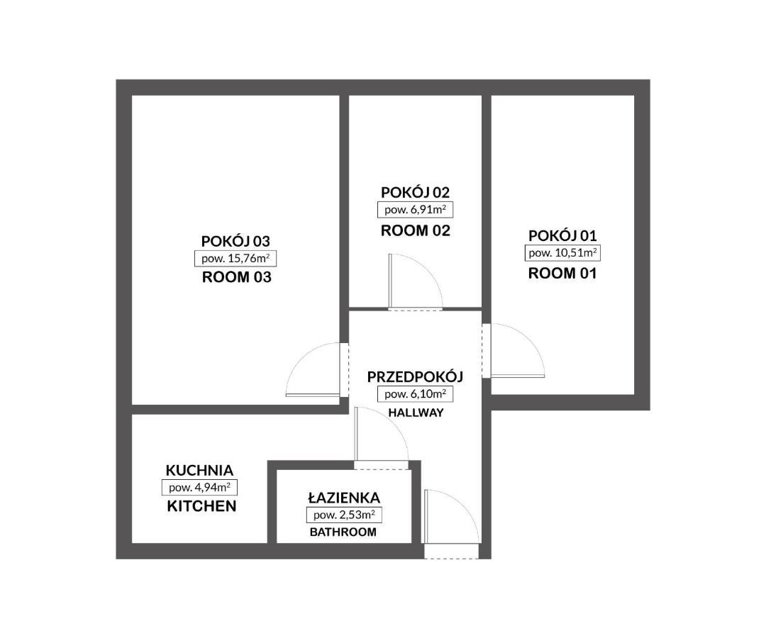 3 Bedrooms Comfy Flat Celarowska *